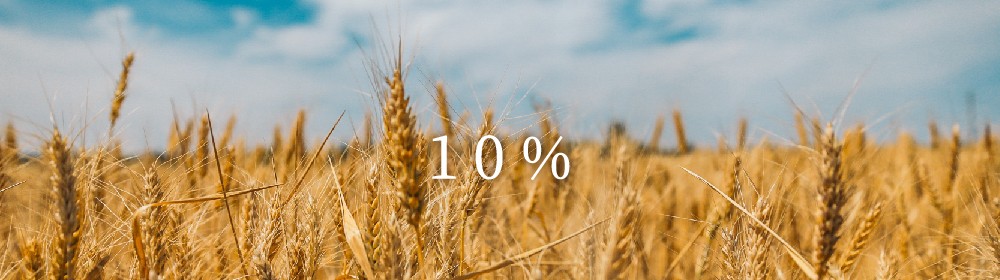 10%